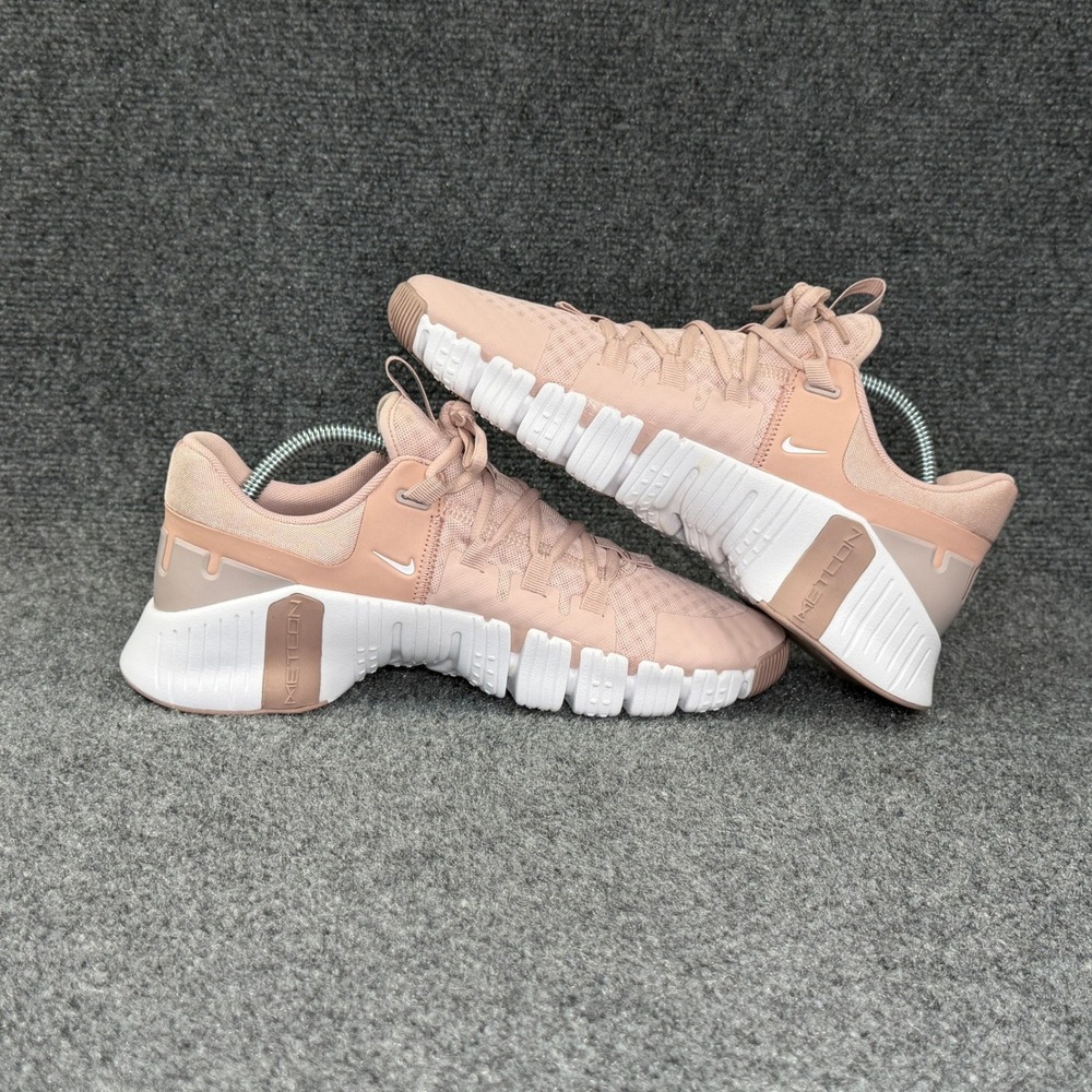 Nike Free Metcon 5 Training Shoes Women's 10 Pink White Athletic Run Running - Picture 8 of 14